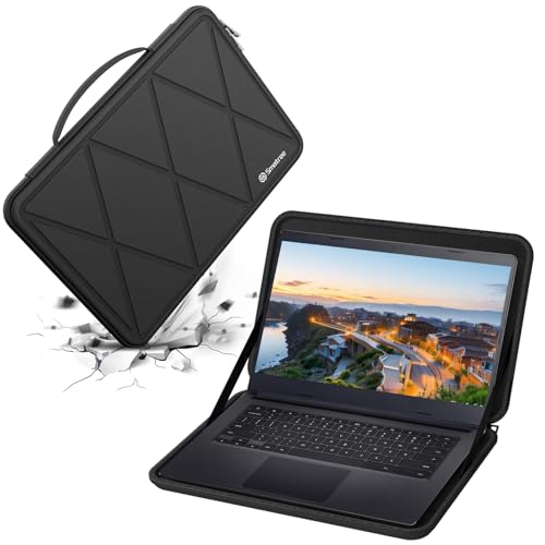 Image of Smatree M67T Hard Protective 14 inch Laptop Case for Lenovo /HP /ASUS /Acer | Compatible for Lenovo ThinkPad P14s /T14, for HP Chromebook 14a, ASUS Chromebook Flip, Acer ConceptD 3 /TravelMate(X8257T)