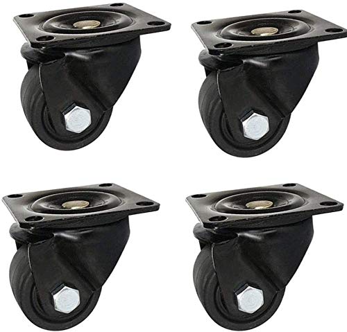 Roulettes pivotantes industrielles pour déplacer un chariot lourd charge 1200 kg