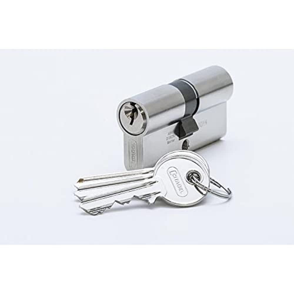 ABUS 21502 Citadel N 30/40 C Profile Cylinder, Nickel