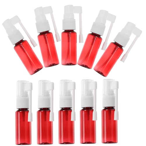 SAFIGLE 10 Piezas herramienta de cuidado nasal limpiador seno botella de irrigación nasal botella de enjuague nasal botella de plástico para irrigación nasal la mascota