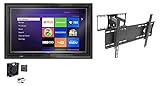 The TV Shield 36-43" Anti-Glare Outdoor TV Enclosure, Combo Pack (Full Motion Mount and Fan), (2nd G