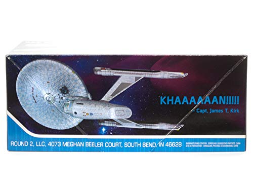 Polar Lights Star Trek U.S.S. Enterprise Refit Wrath of Khan Edition 2T 1:1000 Scale Model Kit - Thumbnail 3