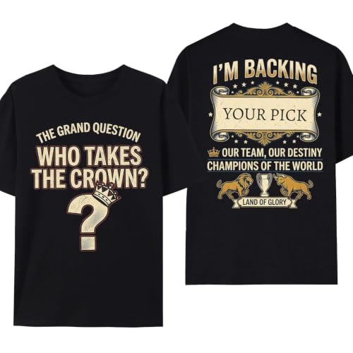 Who Takes the Crown? 2026 Soccer Cup Champion T-Shirt