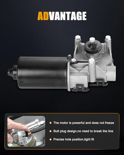Image of ROADFAR Front Windshield Wiper Motor Fit for Ford Excursion 2000-2001