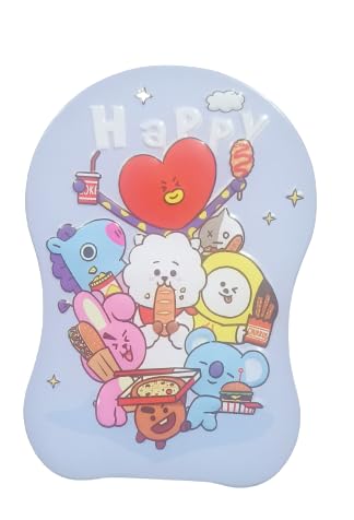 Rsentera Happy 3D Embossed Money Box, Gullak, Money Collector Printed Metal Piggy Bank for Kids Boys and Girls (3D Money Bank)