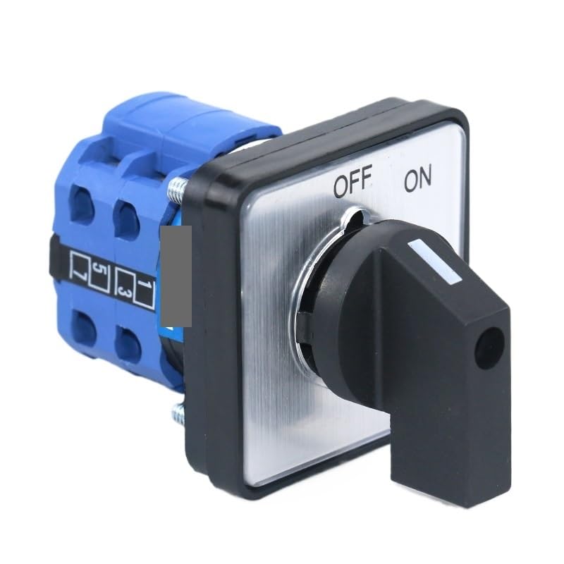 SZW26/LW26-20 660V ON OFF 2 Phase 20A 8 Terminals Cam Changeover R LW28-20 SZW26/LW26-20 20A ON OFF 8 Terminals 2 Position Manual Transfer Ca