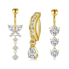 A42-3pcs dangle- gold