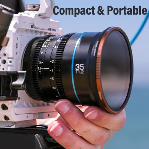 Image of SIRUI Night Walker S35 Cine Lens Set, 24mm, 35mm, 55mm, X Mount, Black
