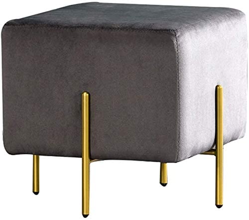 Tabouret canapé métal adulte avec assise ronde 42x40cm