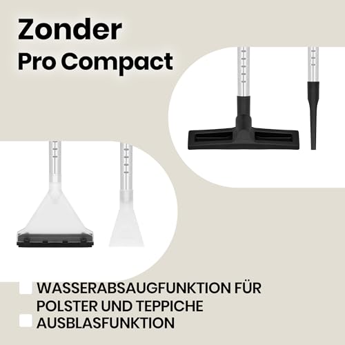 Zeegma ZONDER Pro COMPACT Nass-/Trockensauger, Kompakter
