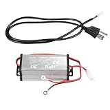 Adapter for Heater, 110V to 12V Diesel Air Heater Power Supply Adapter, Plug and Play Converter for Appliances, Supply Heater for Motorhome Van Truck Camping Home