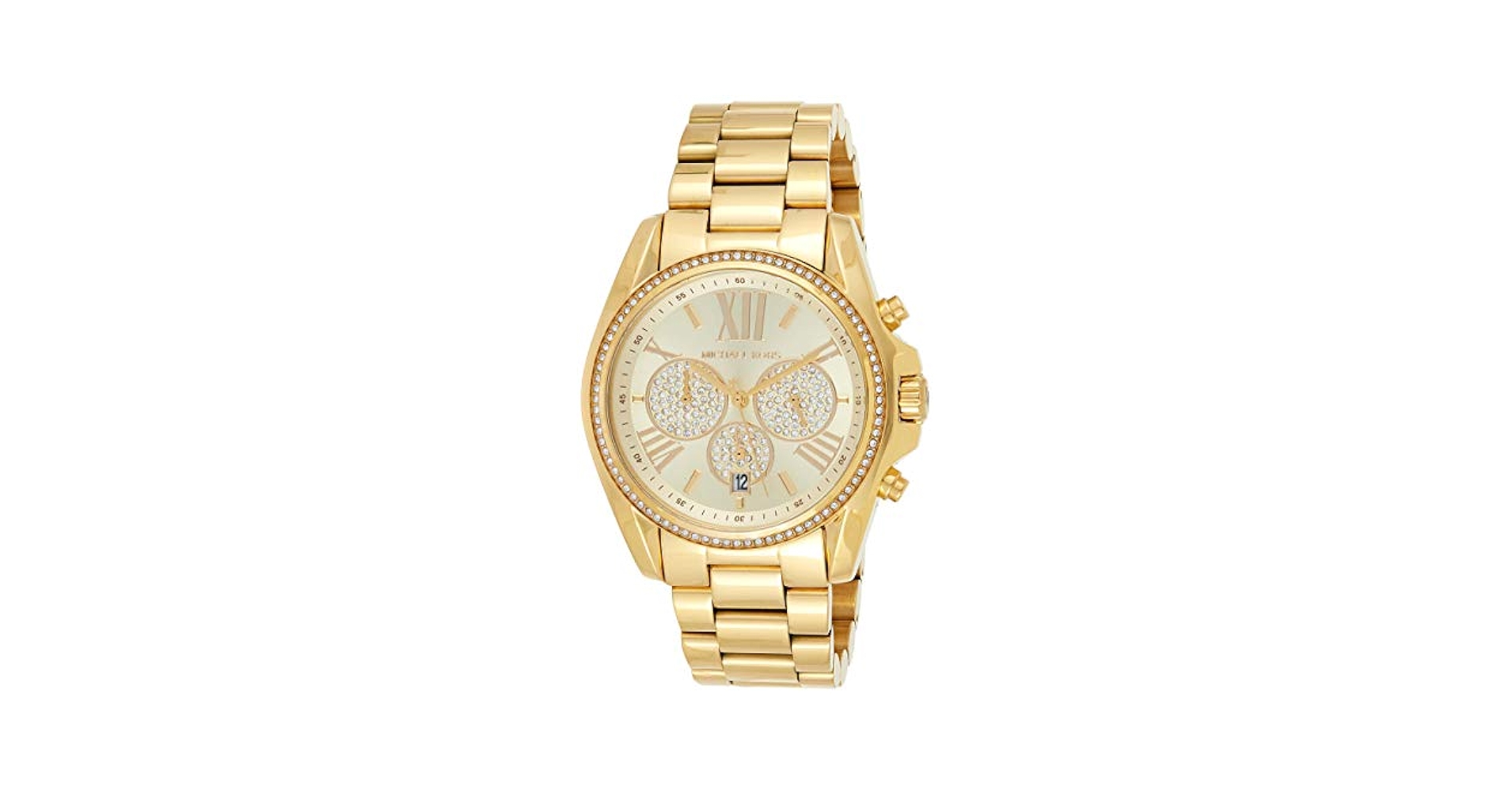 Amazon | Michael Kors レディース Bradshaw Pav ゴールド調