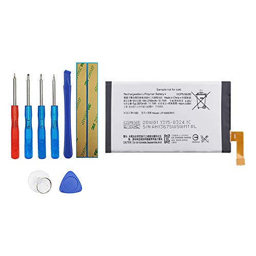 Vvsialeek LIP1668ERPC 2700mAh Replacement Battery Compatible with Sony Xperia 10 Xperia XA3 I3113 I4113 I4193 I3123 with Toolkit