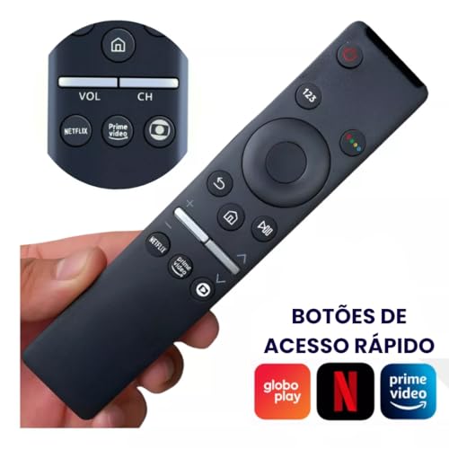 Controle Remoto Compatível com Smart TV Samsung
