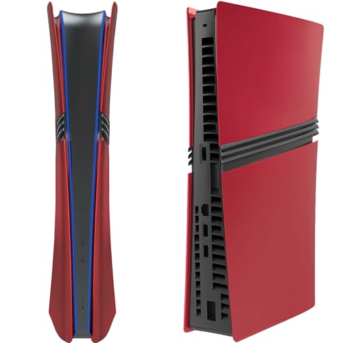 Placas frontales a prueba de golpes para PS5 Pro Digital Edition – Carcasa rígida de repuesto de ABS mate para PlayStation 5 Pro, accesorios de consola digital, a prueba de polvo y antiarañazos