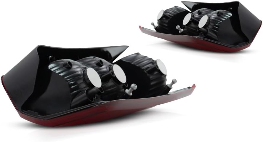 CarLights360 For 2007-2011 Dodge Nitro Tail Light Driver and Passenger Side Bulbs Included DOT Certified CH2818115, CH2819115 | 55157151AG, 55157150AG