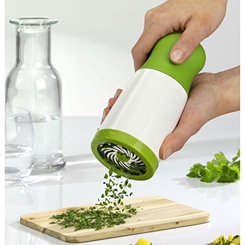 RAIYARAJ Steel Herb Grinder Kitchen Tool Set, Herb Mill Grinder Spice Mill Shredder Chopper Cutter (Stainless Steel Cutting Blade) Herb Mill Grater Shredder Fine Coarse Hand Twist Kitchen Cooking Tool