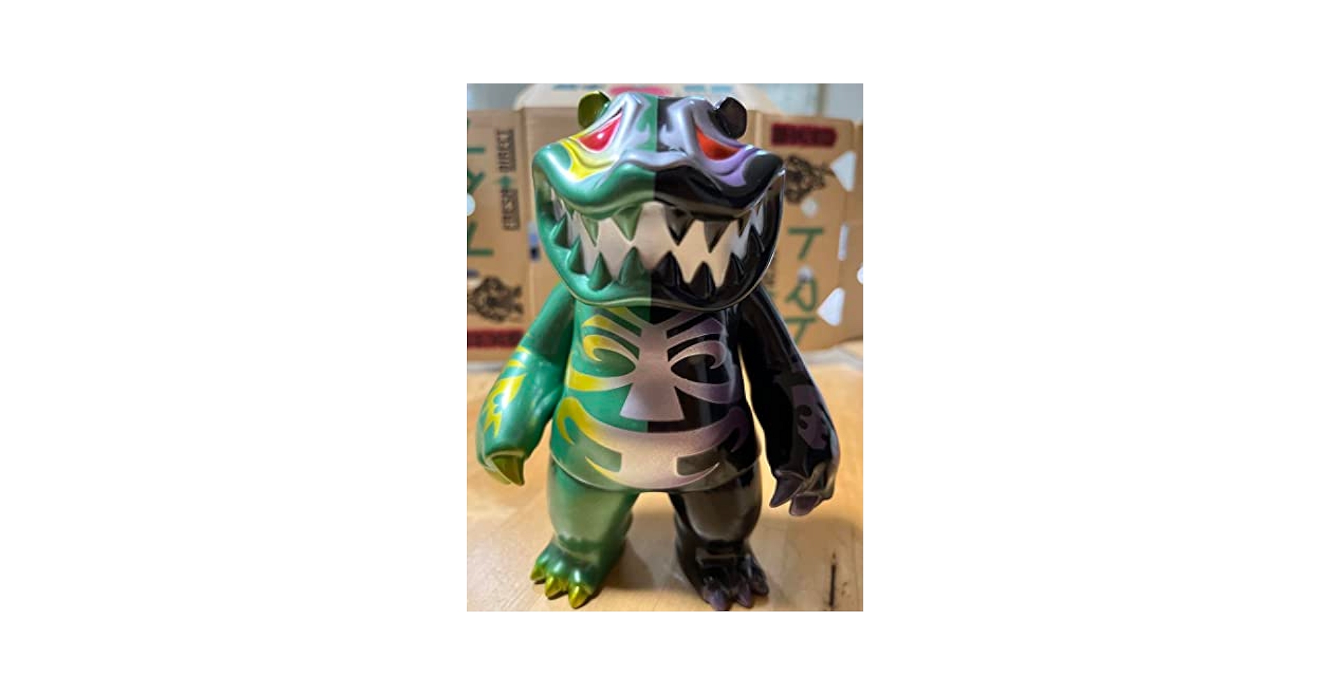 超美品！HARIKEN パンダ ソフビMADPANDA Amazon.co.jp: HARiKEN マッドパンダ MAD PANDAソフビ : おもちゃ