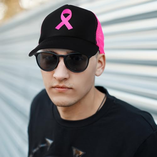 24 gorros trucker de concienciación sobre cáncer de mama miniatura 6
