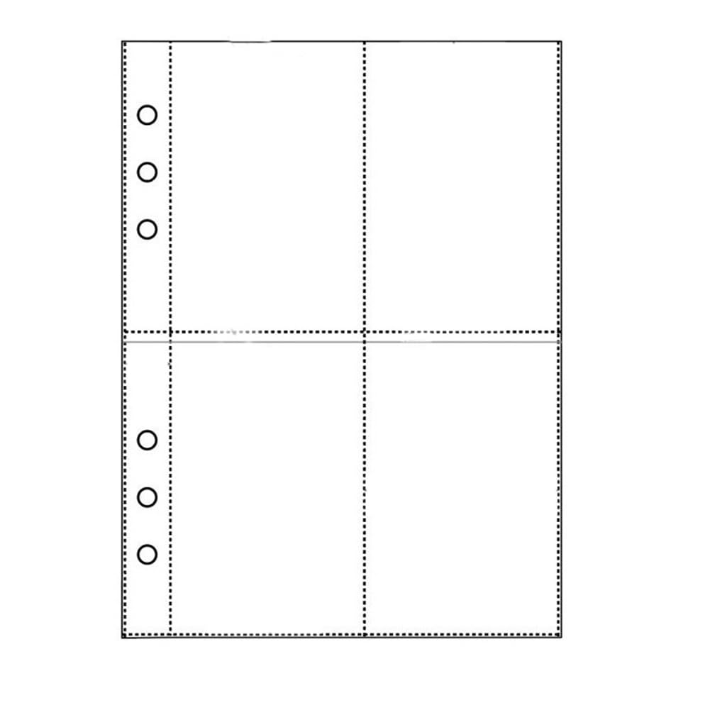CTRLZS B1-Album Inside Page, Photo Card Holder, Detachable Card Book Storage Book Idol Photo Album Photocards Collect Book