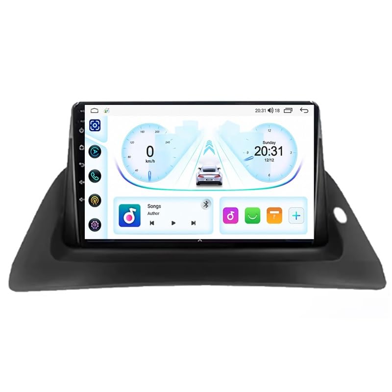 CarPlay inalámbrico en pantalla de 9" para Renault Kangoo con conectividad 4G de 8 núcleos