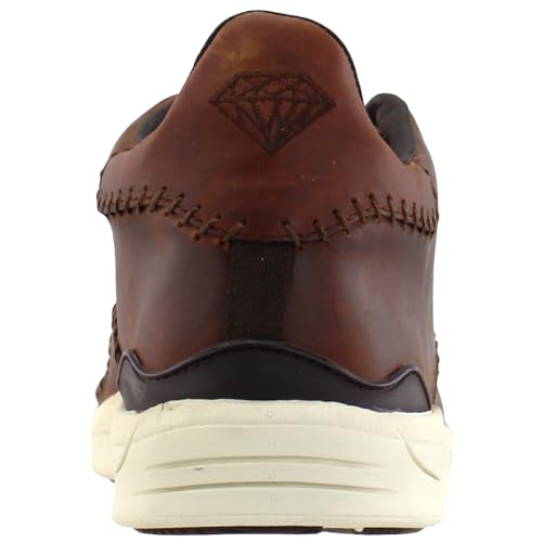 Diamond Supply Co. Mens Trek Low Lace Up Sneakers Shoes Casual - Brown3