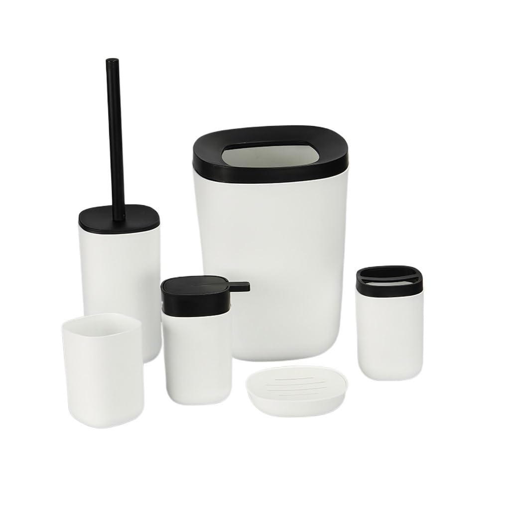 Bathroom Kit Hotel Guest House Storage Toothbrush Holder Washing Six-piece Set