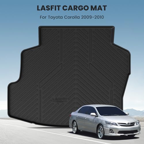 Image of LASFIT Cargo Mat for Toyota Corolla 2009-2010, Black