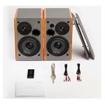 Edifier R1280T Powered Bookshelf Speakers - 2.0 Active Near Field Studio Monitor Speaker - Wooden Enclosure - 42 Watts RMS Power - Image 4