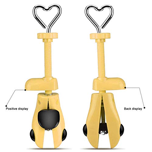 Valentoria Shoe Stretcher For Kids Fit For 3-15 Years Old Chidren,2-Way Shoe Stretcher Stretches Length Width Gifts For Kids (Yellow, Kids) #TOP3