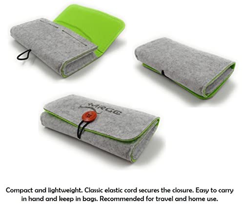 Mrgc Felt Soft Case Carrying Bag For Psp 1000 / Psp 2000 / Psp 3000 / Nintendo 2Ds Xl - Portable Travel Case, Protective Pouch For Handheld Retro Game Console (Grey) #TOP3