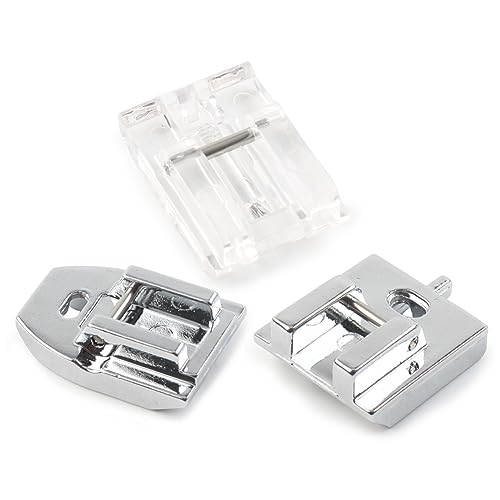 Pie de prensatela invisible para máquina de coser 3 unidades