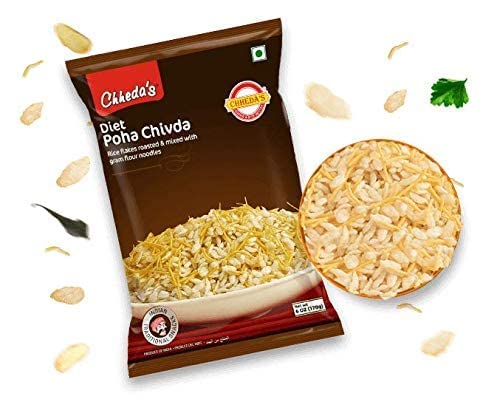 Image of Chheda's - Diet Poha Chivda - Crispy Poha Chivda with Sev - 300 Gm Pack of 2