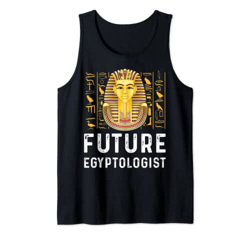 Future Egiptologist Farao Jeroglíficos egipcios Camiseta sin Mangas