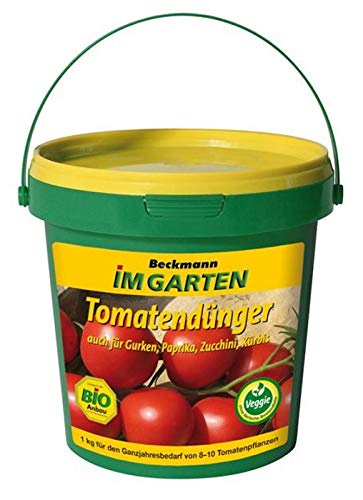 Tomaten Dnger Bio Gemsednger Beckmann 1 kg Eimer : Amazon.de: Garten