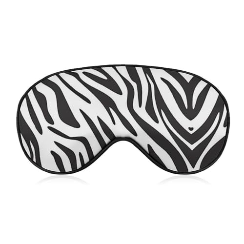 アイマスク 睡眠アイマスク ゼブラ柄 ストライプ 目隠し 軽量 柔らかい 持ち運びやすい 通気性 調整可能 遮光 安眠 圧迫感なし 洗濯可能 おしゃれ かわいい 旅行 出張用 昼寝 仮眠 飛行機 快眠 男女兼用