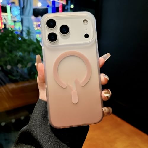 Coque iPhone 14 Pro Max magnétique mate dégradée antichoc
