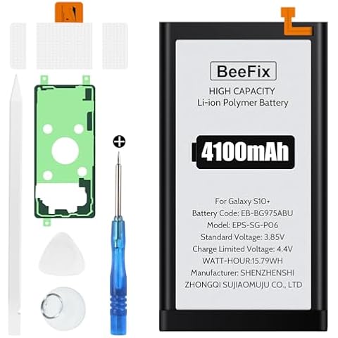BeeFix Galaxy S10 Plus Battery Replacement Cover