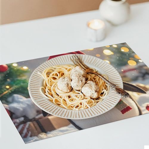 Set de table facile à nettoyer en vinyle pour protéger la table de cuisine - 8
