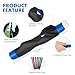 Golf Grip Trainer Golf Practice Tool, Easy To Carry to the Practice Area, Golf Swing Trainer Ensure the Right Grip Every Time, Golf Grip Training Aid, Golf Accessories Improve Your Swing Rhythm (Blue)
