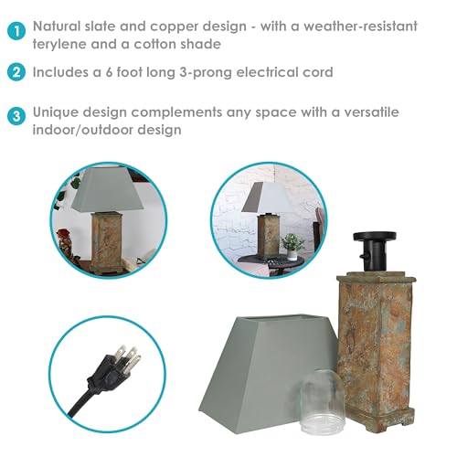 Sunnydaze GSI-927 24 Inch Outdoor Table Lamp thumb #1