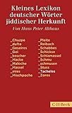 Kleines Lexikon deutscher Wörter jiddischer Herkunft (Beck Paperback 1518)