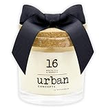 DECOCANDLES White Tea & Bamboo Highly Scented Candles for Home - Long Lasting Soy Candle - Hand Pour