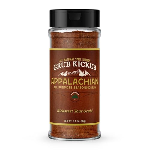 Grub Kicker Appalachian All-Purpose Seasoning - 3.4 oz - BBQ, Chicken, Pork & More