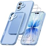 funda iphone azul cielo 💎[Ajuste Perfecto] Los recortes precisos le ofrecen un fácil acceso a las conexiones y los botones fáciles de presionar garantizan una funcionalidad completa para mantener el polvo alejado y evitar arañazos.