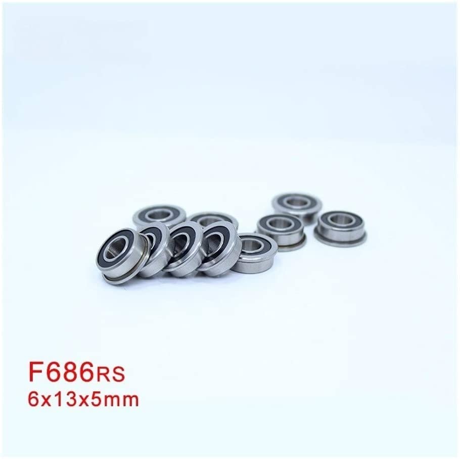 F686-2RS roulement à billes miniature à bride pour guidage axial
