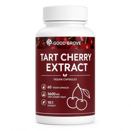 XIKRO Good Grove Tart Cherry Extract 10:1 Capsules 60 Count
