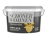 Schöner Wohnen 2,5 L. Trendfarbe Urban Grey Matt, Wandfarbe, 20-30 m²