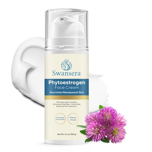 Phyto Estrogen Face Cream - Hydrating Moisturizer - Dermatologist Recommended with Wild Yam,...