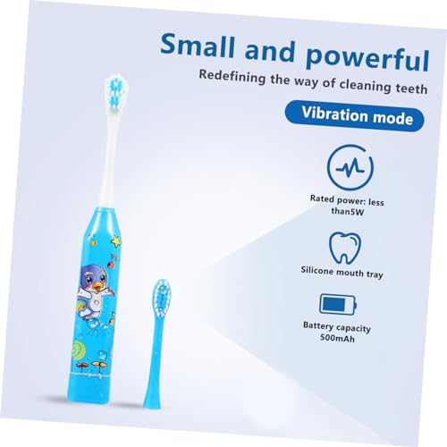 Gatuida 4stücke Schallwellen Elektrische Zahnbürsten Für Automatische Farbenfrohe Designs Für Effektive Zahnreinigung Und Gesunde Zähne – Bild 6